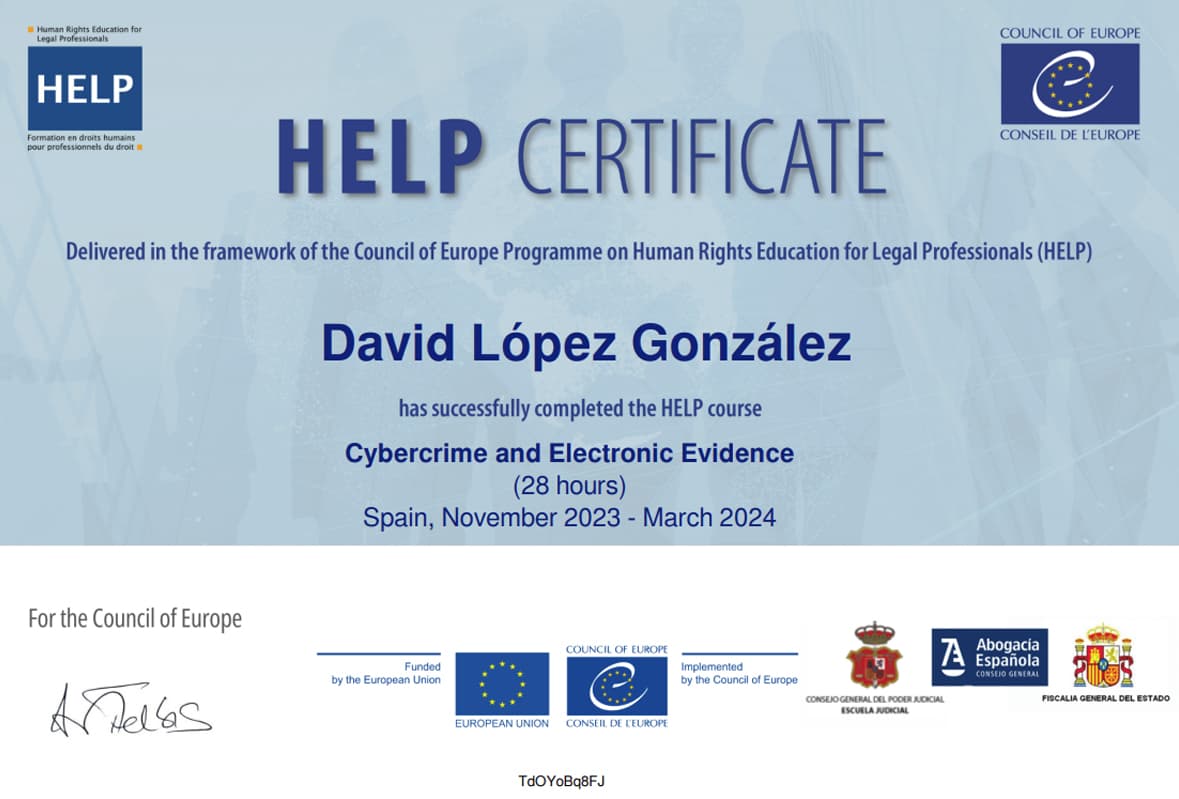 Hel Certificate